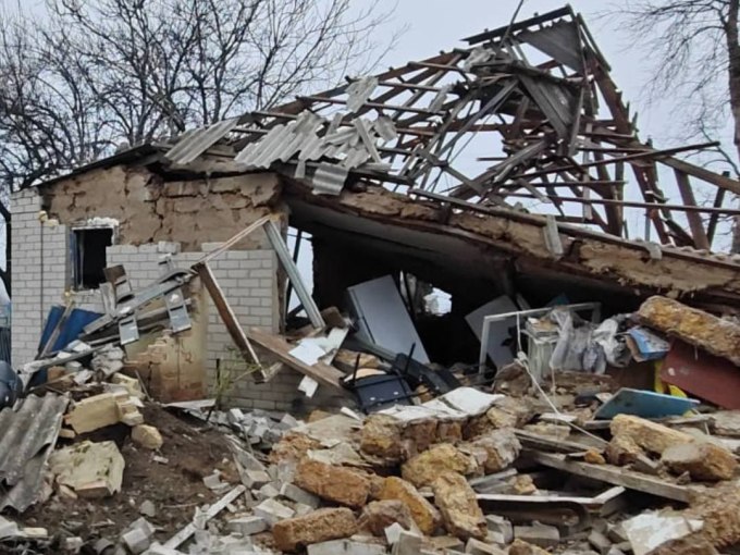Зруйновані обстрілами оселі на Харківщині